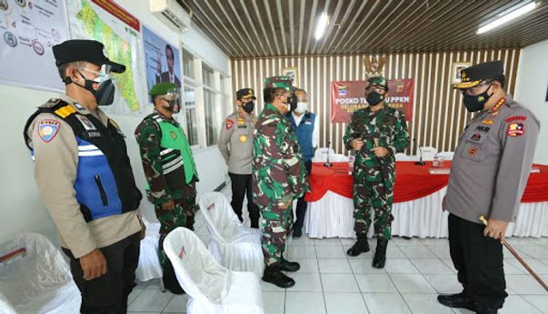 Hasil Blusukan Kapolri Cek Penerapan PPKM Darurat di Bandung: Sangat Berdampak ke Perekonomian
