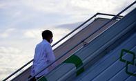 Jokowi 'Tak di Rumah Saja', Terbang ke Kendari Pantau Vaksinasi dan Buka Munas Kadin