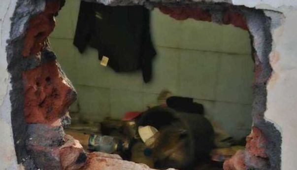 8 Tahanan Polres Lahat Kabur Jebol Dinding Rutan, 3 Berhasil Ditangkap