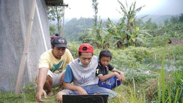 Terbaru: Kini Para Pelajar di Lereng Gunung Merapi Klaten dapat Menikmati Internet Gratis