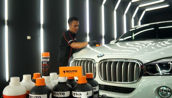 Harga Nano Ceramic Coating Merk Scuto Terbaik