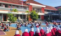 SMP N 1 Bantul Sambut Peserta Didik Baru dengan Teatrikal