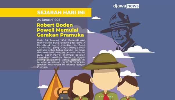Kisah Baden-Powell Memulai Gerakan Pramuka