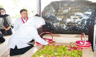 Ziarah Makam Bung Karno, Khofifah: Bukan Soal Maju Cawapres