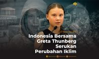 Indonesia Bersama Greta Thunberg Serukan Perubahan Iklim