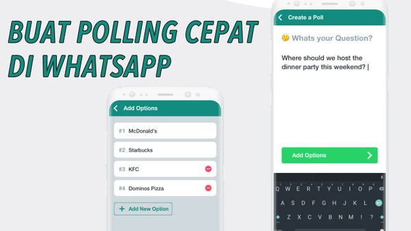 Aplikasi Chatting Whatsapp Bakal Hadirkan Fitur Polling Untuk Chat Grup