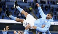 Pecahkan Rekor, Sergio Aguero Torehkan Perpisahan Manis untuk Manchester City
