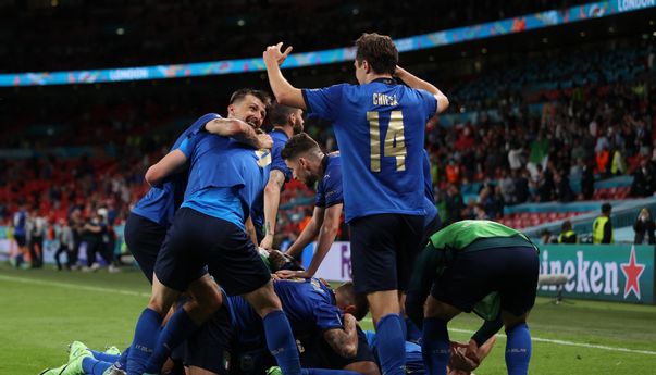 Euro 2020: Kilas Balik Italia di Babak Semifinal Euro