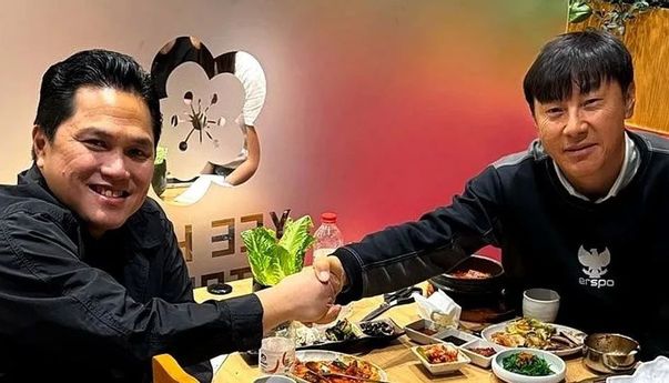 Erick Thohir Sepakat Perpanjang Kontrak Shin Tae-yong di Timnas hingga 2027