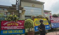 Mabes Polri Kebanjiran Kiriman Karangan Bunga dari Warga, Apresiasi Penangkapan Munarman