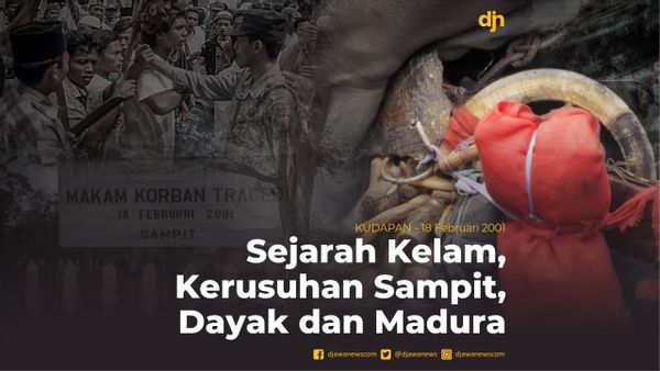 Sejarah Kelam, Kerusuhan Sampit Dayak dan Madura