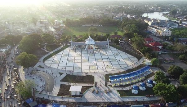 Alun-Alun Sultan Abdul Jalil Rahmadsyah di Desa Pantai Burung, Destinasi Wisata Tanjungbalai