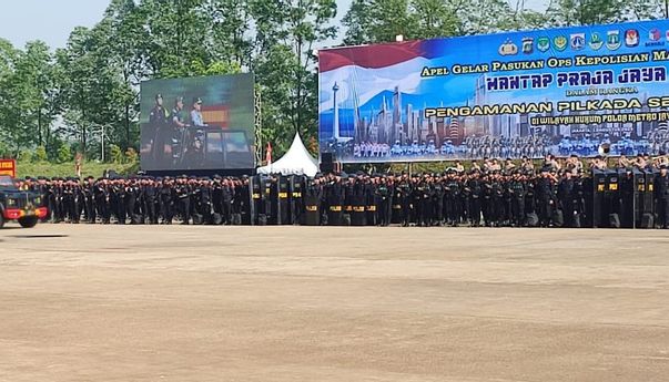 Operasi Mantap Praja Jaya Dimulai Besok, 88.375 Personel Gabungan Dikerahkan Amankan Pilkada