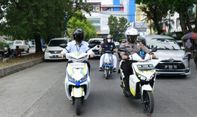 Senangnya Polisi Pakai Motor Listrik: Nyaman, Bebas Polusi Udara dan Suara
