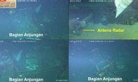 Bodi KRI Nanggala-402 Terpisah-pisah Puluhan Meter