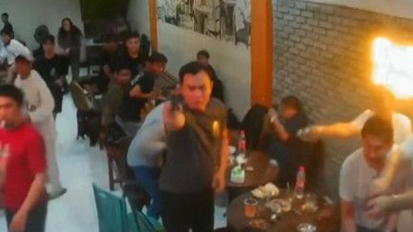 Momen OTK di Makassar Berulah di Tempat Para Polisi Nongkrong, Langsung Ditodongkan Pistol