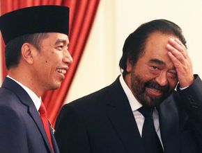 Jokowi Tepis Hubungan dengan Surya Paloh di Ambang Batas