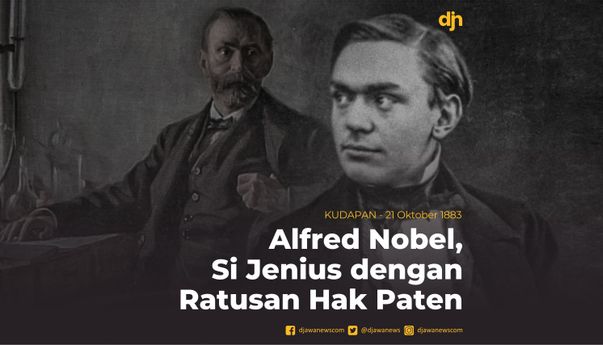 Alfred Nobel, Si Jenius dengan Ratusan Hak Paten