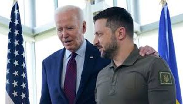 Biden Bakal Dorong Trump Tetap Dukung Ukraina saat Bahas Transisi Pemerintahan