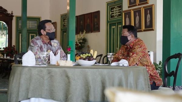 Bertemu Sultan HB X, Moeldoko Bahas Penerapan Micro Lockdown di Yogyakarta