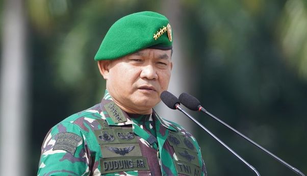 Dilaporkan ke Pusmomad, KSAD Dudung: Silakan Saja Laporkan, Enggak Masalah