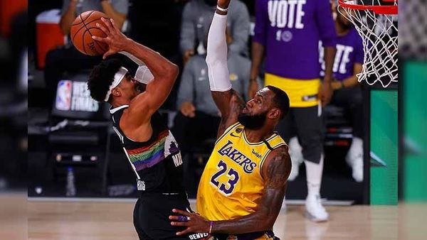 Hasil NBA: Lebron dan Davis Tampil Beringas, LA Lakers Sukses Bekuk Denver Nuggets