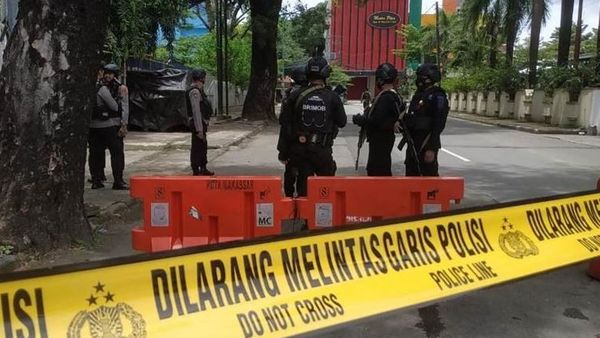 Bom Makassar Dirakit Ahli dan Berdaya Ledak Tinggi