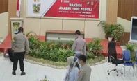 Gegara Tak Kelihatan di Zoom Meeting, Kapolres Nunukan Aniaya Anak Buahnya Sampai Tersungkur