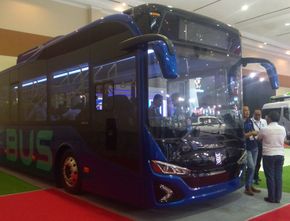Bus Listrik Indonesia Buatan PT Mobil Anak Bangsa