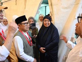 Sidak Tenda Jamaah Haji di Mina, Cak Imin Prihatin: Tempat Tidur Tidak Sampai Satu Meter, Mana Bisa Tidur?