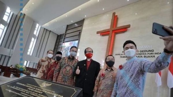 Anies Hadiri Peletakan Batu Pertama Gereja: Jakarta Bagi Rumah bagi Siapa Pun