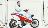 Mirip Motor Mainan, Modifikasi Honda X-ADV Ganti Bodi ke EZ90