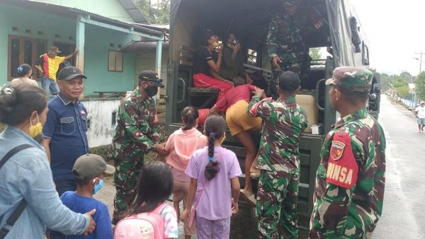 Erupsi Gunung Ibu Halmahera Barat, Pengungsi Bertambah Jadi 664 Jiwa