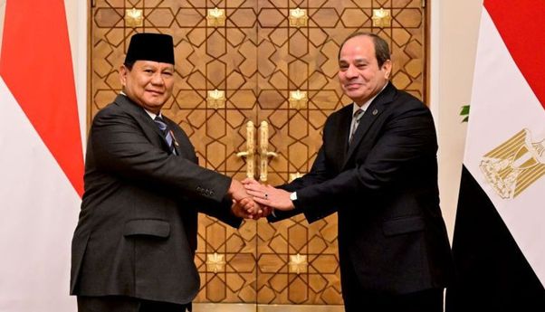 Prabowo Bertemu El-Sisi, Indonesia-Mesir Sepakat Promosikan Nilai-Nilai Islam Moderat