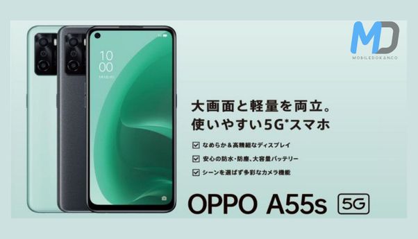 Oppo A55s 5G Hadir dengan Snapdragon 480 SOC, Tilik Penampakan dan Harganya