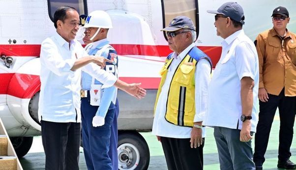 Jokowi Minta Basuki-Raja Juli Jamin Percepatan Pembangunan IKN