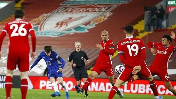 Di Kandang Sendiri, Liverpool Ditaklukkan Chelsea