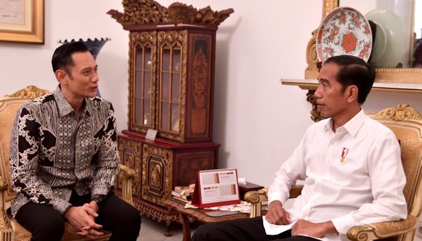 AHY Temui Jokowi di Istana Bogor Hari Ini, Bahas Apa ?