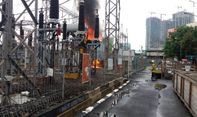 Gardu PLN Cempaka Putih Terbakar, Rugi Miliaran