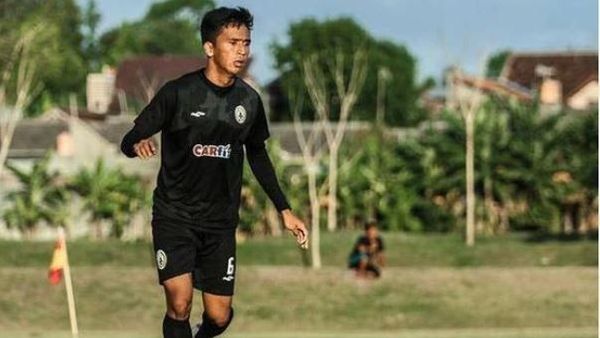 Jaga Kualitas Tubuh, Pemain PSS Sleman Wahyu Sukarta Rela Latih Tanding Bareng Klub Amatir