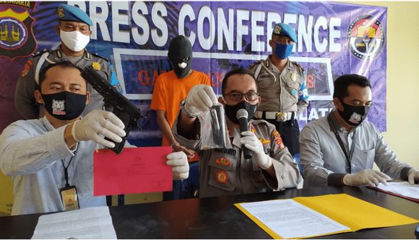 Berita Kriminal: Kronologi Pemuda di Yogya Tembak Mantan Pacarnya dengan Airgun