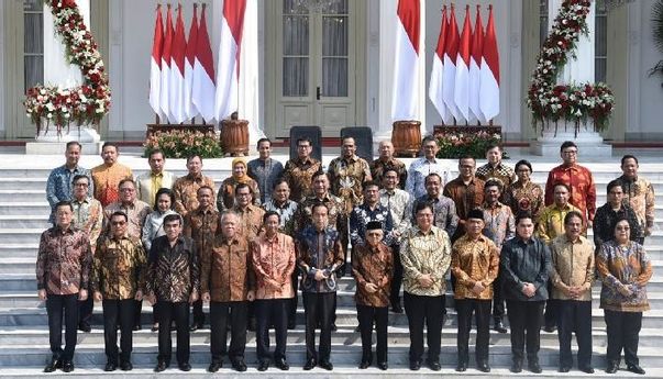 Inilah Deretan Menteri di Kabinet Jokowi Termuda hingga Tertua
