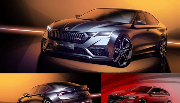 Lama Ditunggu, Mobil Terbaru Skoda Octavia VRS IV