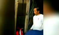 Viral! Pakai Kaos Lengan Panjang Jokowi Jalan Malam Hari, Datangi Rumah Warga dan Memberi Bantuan