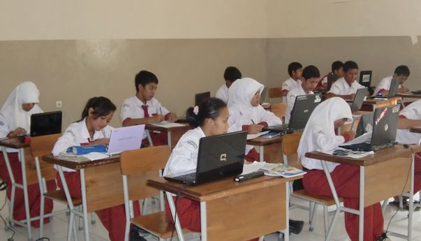 Menteri Sri Mulyani Pamerkan Kenaikan Anggaran Pendidikan