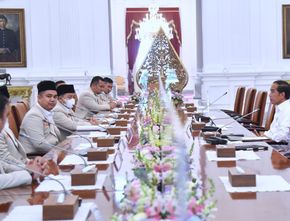 Presiden Jokowi Terima Silaturrahmi PP Pemuda Muhammadiyah di Istana