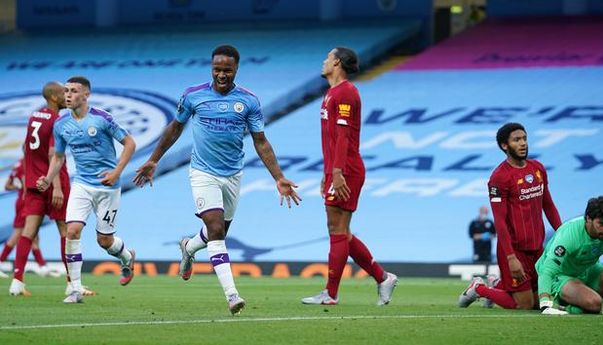 Terlena Gelar Juara, Liverpool Dibantai Manchester City 0-4