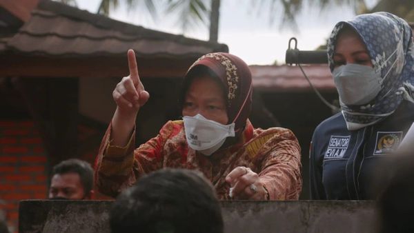 Mensos Risma Marah Lagi di Lombok, Aktivis Mahasiswa Beri Perlawanan
