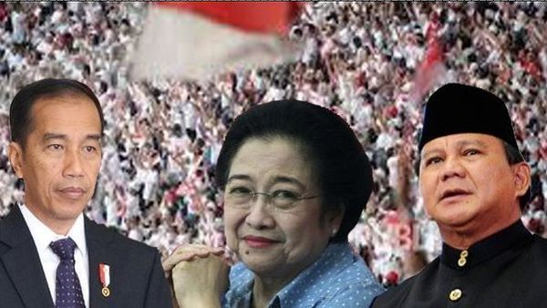 Skenario Ngawur: Presiden Jokowi VS Orang yang Membesarkannya, Megawati dan Prabowo
