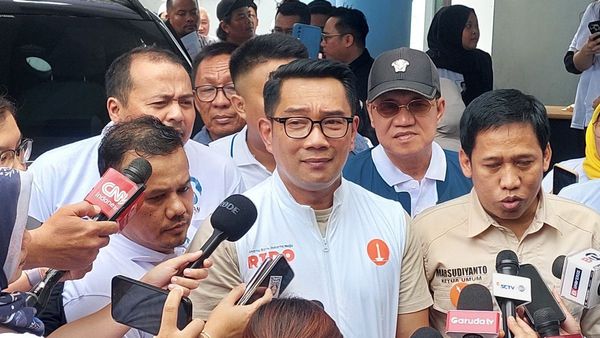 Bertemu Lagi di Acara Pujakesuma, Ini Pesan Jokowi ke Ridwan Kamil